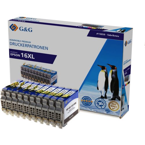 MultipackInkjetpatrone kompatibel zu EPSON Multipack 16XL