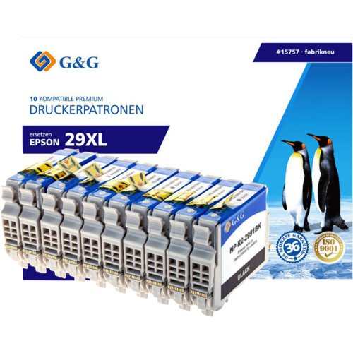 Inkjetpatrone kompatibel zu Epson 29XL, G&G