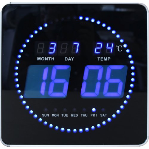 LED Uhr FLO