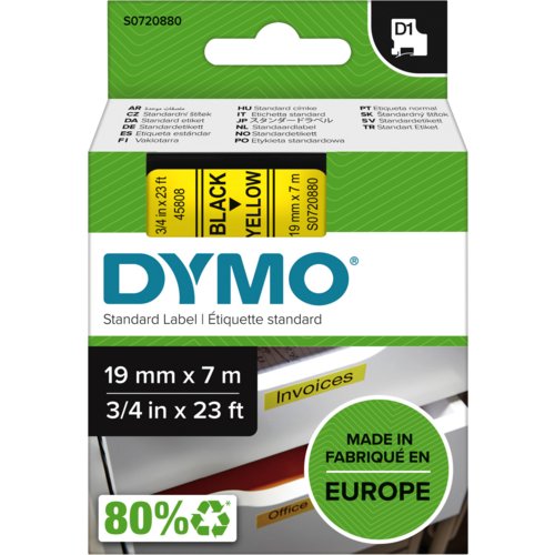 D1-Standard Schriftband, 19 mm, DYMO®
