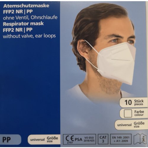 Atemschutz Maske FFP2 Nr. EN149/CE