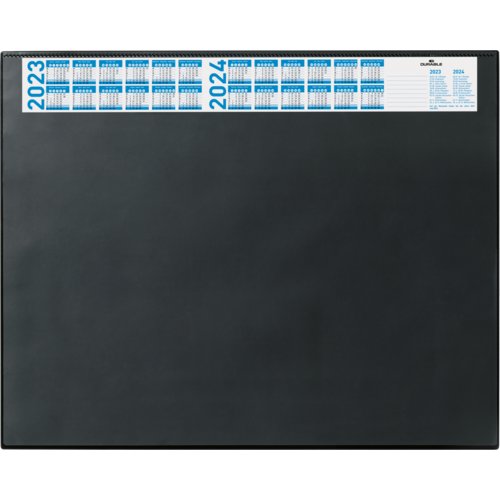 Schreibunterlage mit Jahreskalender und transparenter Abdeckung