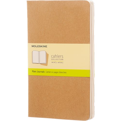 Notizheft Cahier, Large 3er Set, MOLESKINE®