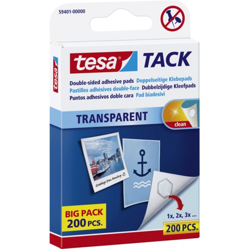 Klebepad TACK, transparent