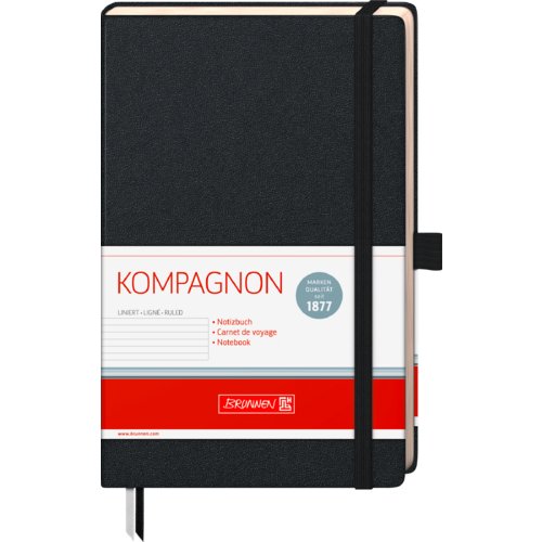 Notizbuch Kompagnon Hardcover, BRUNNEN