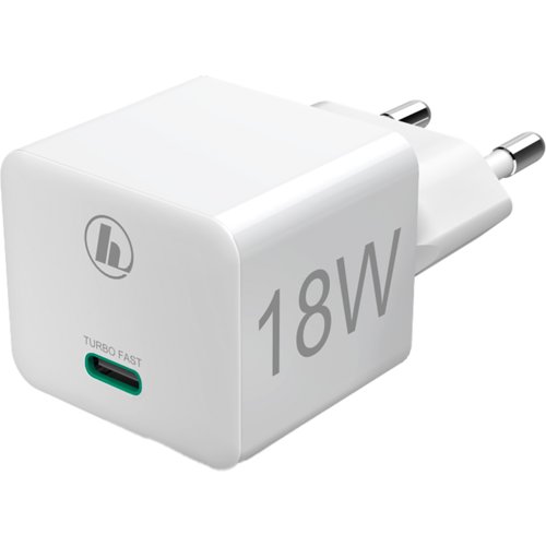 Mini-Ladegerät, USB-C, PD/QC, 18W