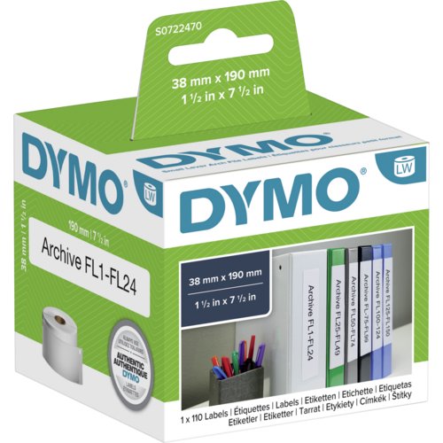 Original LabelWriter?-Ordneretikett aus Papier, DYMO®