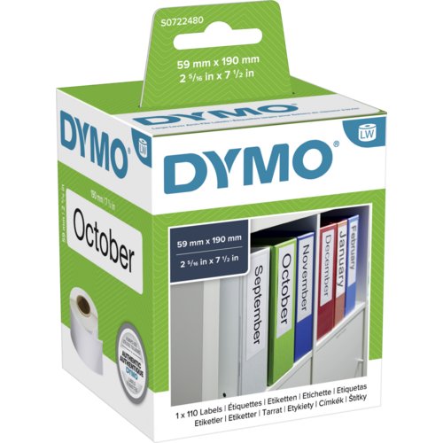 Ordneretikett DYMO® S0722480