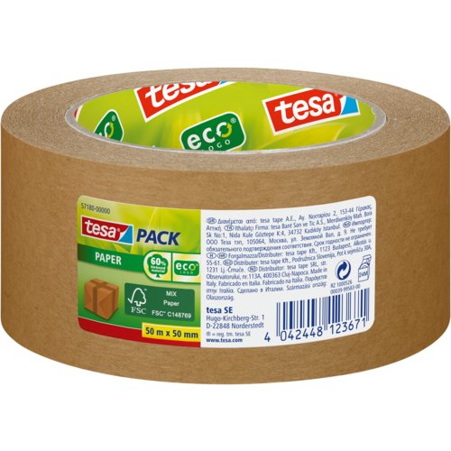 Packband tesapack® Paper ecoLogo®