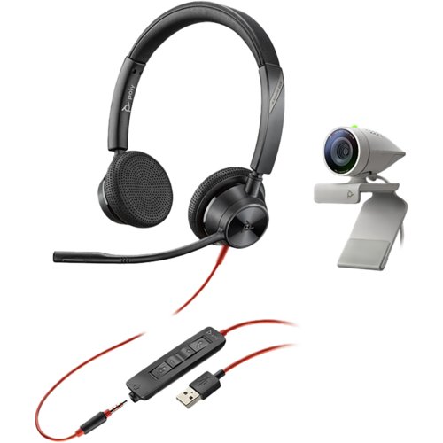 Poly Studio P5 Webcam Bundle mit Blackwire 3325