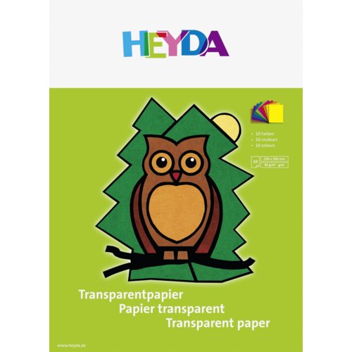 Transparentpapierheft Drachenpapier