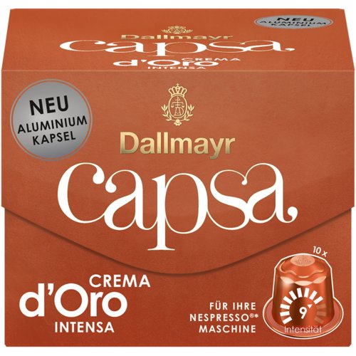 capsa Crema d'Oro Intensa