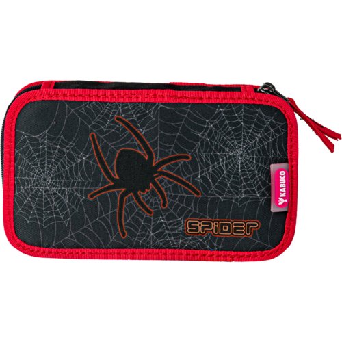 Federmäppchen Spider, 2-stöckig, ungefüllt