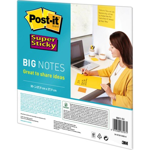 Super Sticky Big Notes, Post-it® Super Sticky