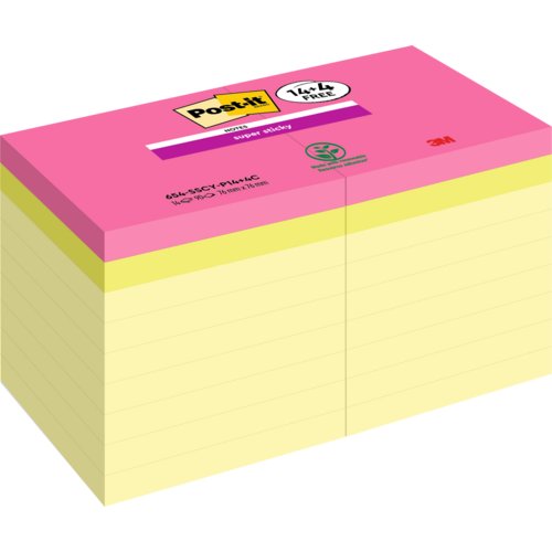 Super Sticky Notes Promotion 14+4