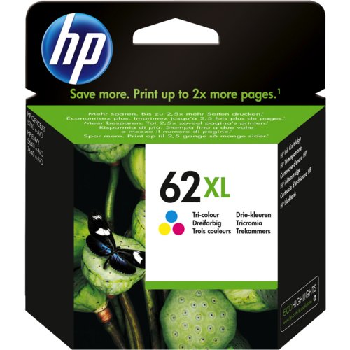 HP Inkjetpatrone 62/62XL, hp®