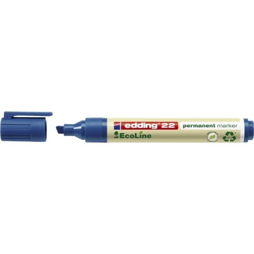 Permanentmarker 22 EcoLine, Keilspitze, edding® EcoLine