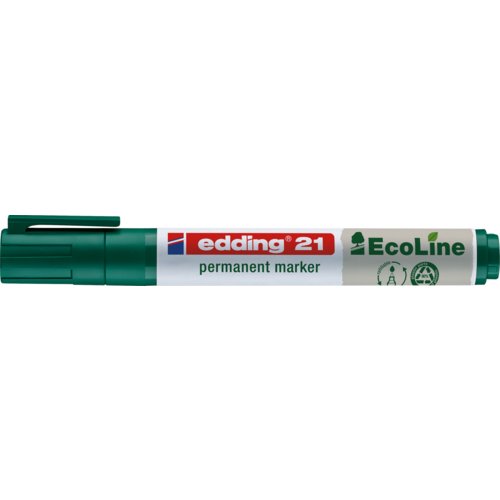 Permanentmarker 21 EcoLine, Rundspitze, edding® EcoLine