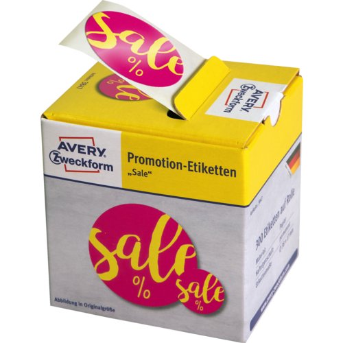Promotion-Etiketten "Sale"