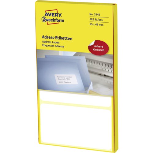 Adressetiketten endlos für die Schreibmaschine, AVERY Zweckform®