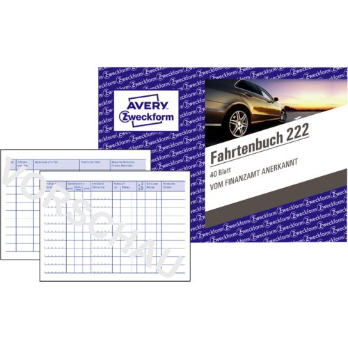 Fahrtenbuch für PKW, DIN A6 quer
