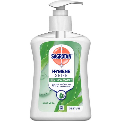 Flüssigseife Sanft zur Haut Aloe Vera, SAGROTAN