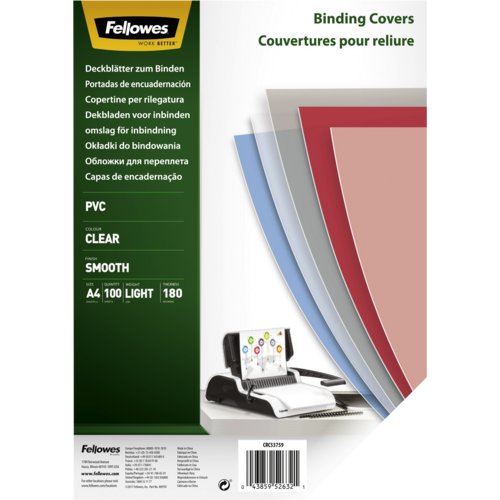 Präsentationsdeckblatt, PP/PVC