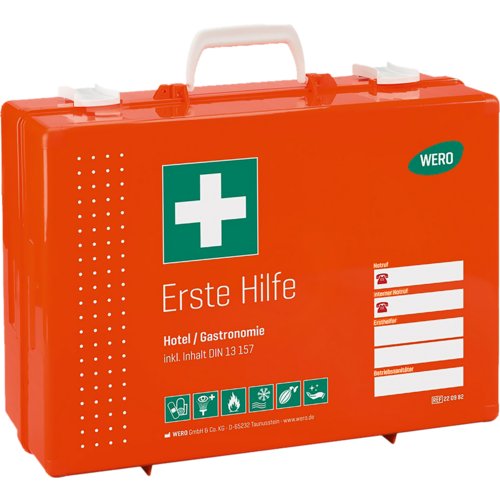 Erste Hilfe Koffer Werotop® 450 Hotel/Gastronomie DIN 13157, WERO