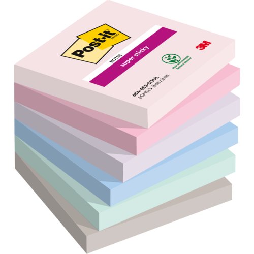 Super Sticky Notes Soulful Collection, Post-it® Notes Super Sticky