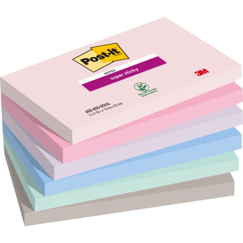 Super Sticky Notes Soulful Collection, Post-it® Notes Super Sticky