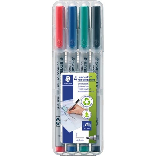 Lumocolor® non-permanent Faserschreiber F, STAEDTLER®