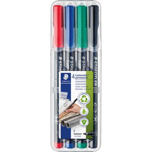 Lumocolor® 318 permanent Faserschreiber F, STAEDTLER®