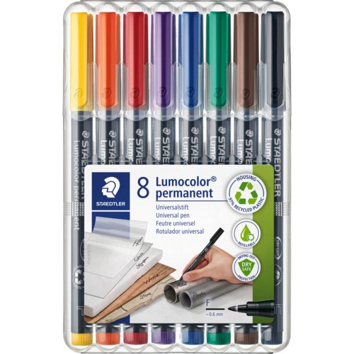 Lumocolor® 318 permanent Faserschreiber F