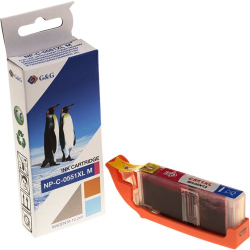 Inkjetpatrone kompatibel zu Canon CLI 551, G&G