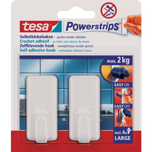 Powerstrips® Haken Large Classic, tesa®