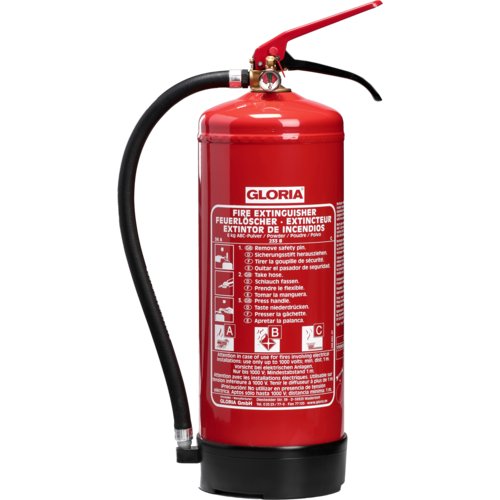 Feuerlöscher PD 6 GA mit Manometer