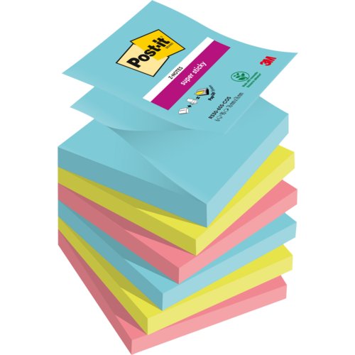 Super Sticky Z-Notes Cosmic Collection, Post-it® Super Sticky