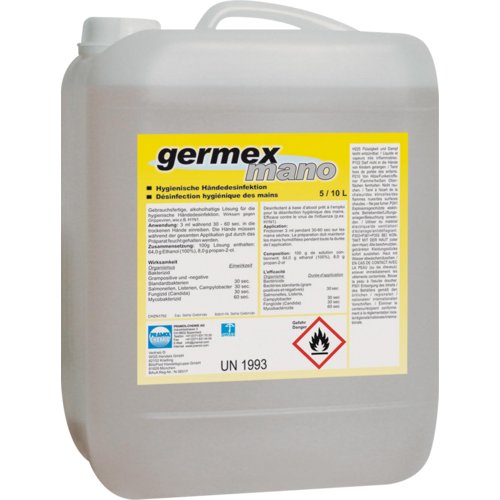 Desinfektionsmittel germex mano, PRAMOL Chemie