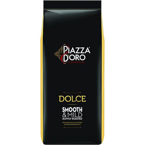 Piazza D'Oro Dolce Smooth & Mild, Espresso, ganze Bohne, JACOBS