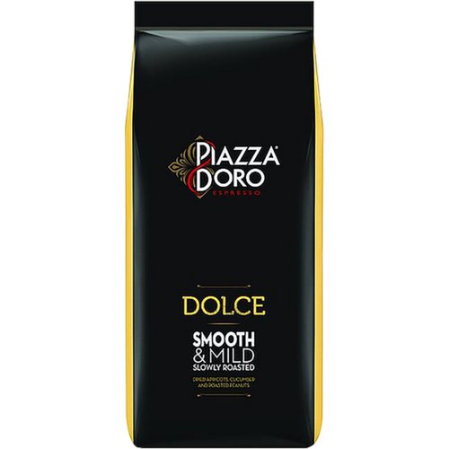 Piazza D'Oro Dolce Smooth & Mild, Espresso, ganze Bohne