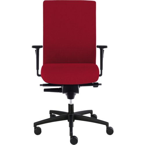 Bürodrehstuhl SIM-O mit Ballpoint-Synchron 2-Technik, mit Armlehnen