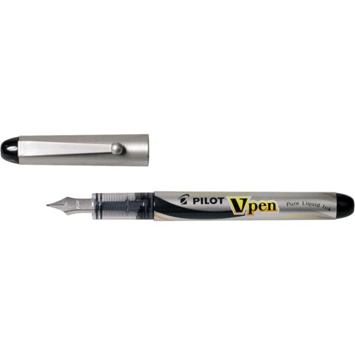 Federhalter V-Pen silver M-Feder