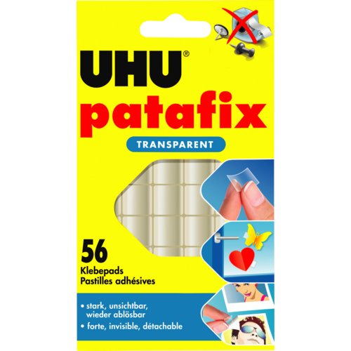 Klebepads patafix TRANSPARENT, UHU®