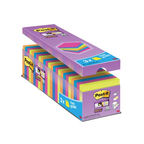 Super Sticky Notes Promotion 21+3