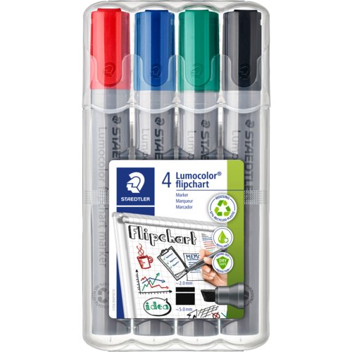 Lumocolor® Flipchartmarker 356, Rundspitze