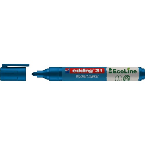 Flipchartmarker 31 EcoLine, Rundspitze, edding® EcoLine