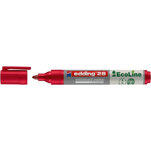 Whiteboardmarker 28 EcoLine, Rundspitze, edding® EcoLine