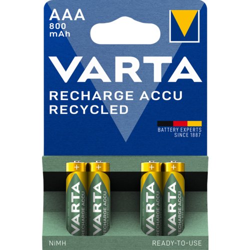 Akku Recharge Recycled, VARTA