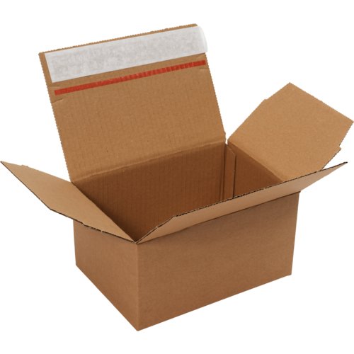 Wellpapp-Aufrichtekarton "schnelle Schachtel", HORN Verpackung