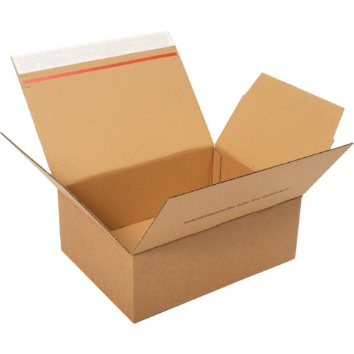 Wellpapp-Aufrichtekarton "schnelle Schachtel", HORN Verpackung